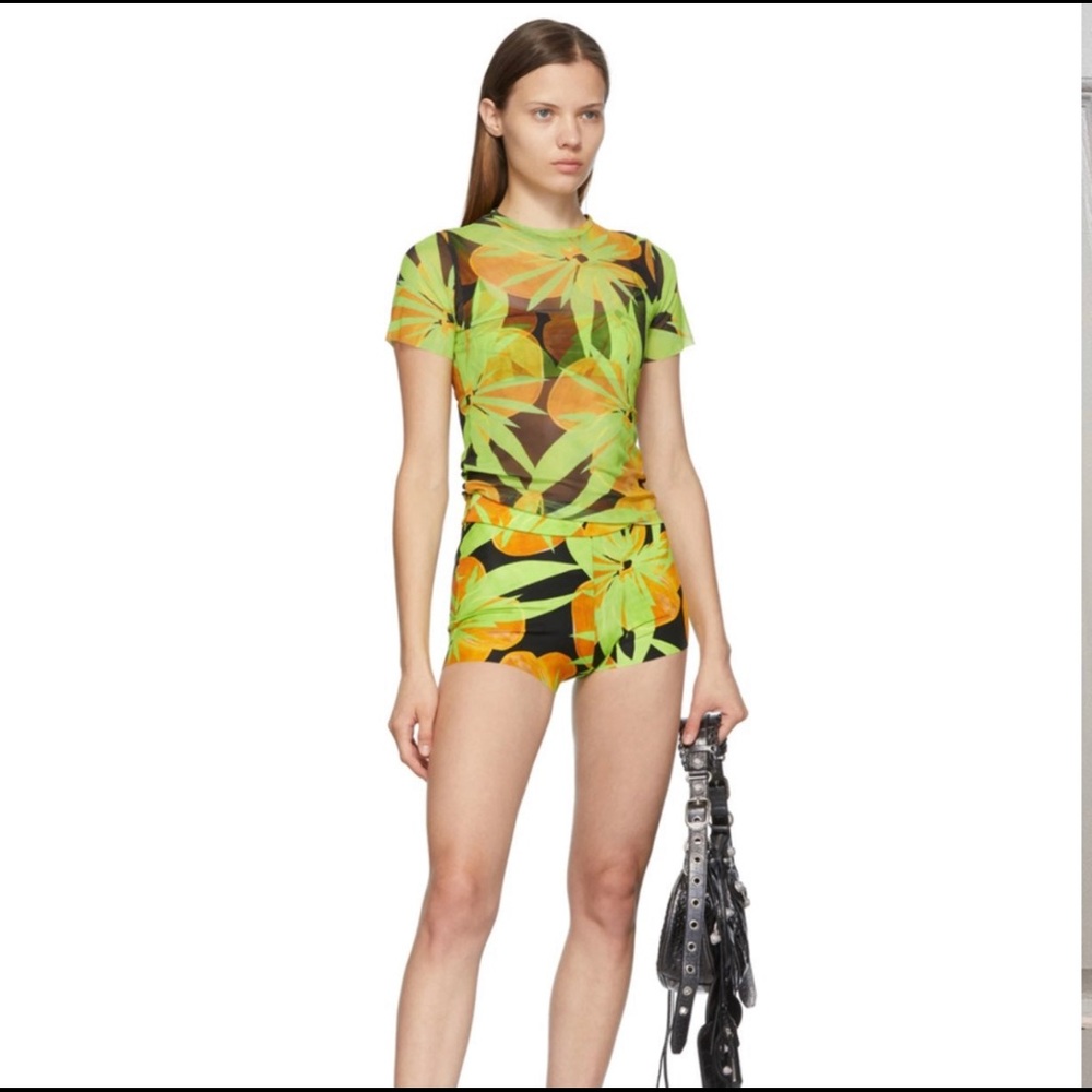 Louisa Ballou Cover Up Top and Shorts